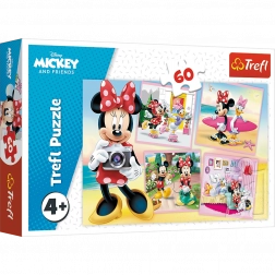 puzzle 60 dielikov disney minnie – roztomilá minnie