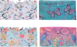 Plastové dokumentové vrecko s patentným drukom 35 × 25 cm – mix motívov