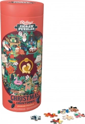 Okrúhle puzzle Odpočítavanie do Vianoc 1000 dielikov RIDLEY'S GAMES