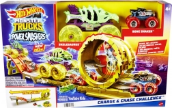 Dráha Hot Wheels Monster Trucks Power Smashers – masívna deštrukcia