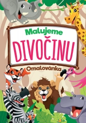 Maľujeme divočinu – omaľovánka pre deti FONI book
