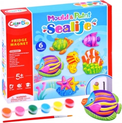 Kreatívna sada magnetov s motívom vodného sveta