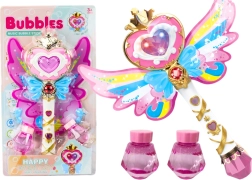 Hubka na výrobu mydlových bublín s krídlami Svetlá Zvuky