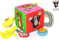 Textilná multi kocka s Krtkom