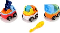 Stavebnicová sada 3 autíčok so skrutkovačom