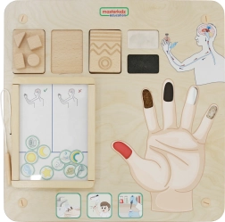 Masterkidz Edukačná Doska - Hmat Montessori