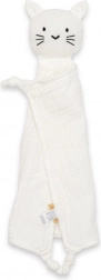 mušelínový usínáčik new baby mačička biela