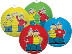 Papierový lampión s motívom Pat a Mat, 25 cm