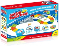 variabilná závodná dráha 96 dielov s autíčkom