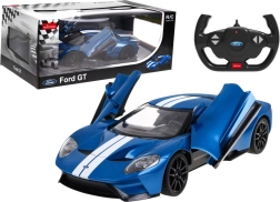 Auto RC Ford GT na diaľkové ovládanie 1:14 s otváracími dverami modrá