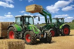 Puzzle SCHMIDT – traktory FENDT 724 Vario a FENDT 716 Vario, 100 dielikov