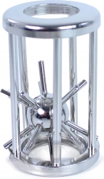 Hlavolam ježko v klietke – kovový