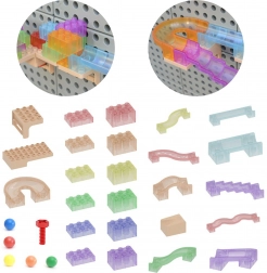 Stavebná súprava Guľôčková dráha Masterkidz STEM 120 dielov