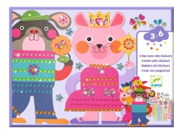 Kreatívna sada s drahokamami Zvieratká od Djeco