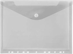 Obálka s drukom A4 s eurozávesom Opaline číra