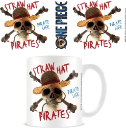 Keramický hrnček ONE PIECE Straw Hat Pirate Emblem 325 ml