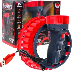 Elektrická detská pištoľ Growler s 28 penovými šípkami