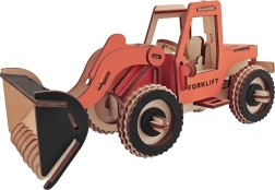 Drevené 3D puzzle Bager