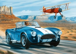 Trefl puzzle Premium Plus Tea Time: preteky v púšti 1000 dielikov