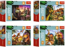 Puzzle miniMAXI 20 dielikov - Spoznaj svet dinosaurov