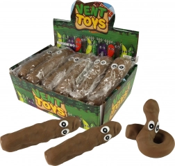 Naťahovacia antistresová hračka hovienko s očami