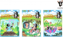 Magnet 3D Krtek plastový