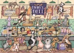 Ravensburger puzzle Digbyho údeniny a zvieracia zábava 1000 dielikov