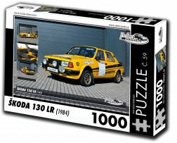 Puzzle RETRO-AUTA Škoda 130 LR 1000 dielikov