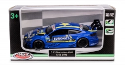 Kovový model MERCEDES‑AMG C 63 DTM 1:43 s naťahovacím pohonom