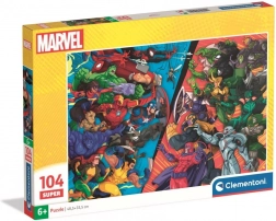 Clementoni puzzle Avengers vs. zloduchovia 104 dielikov
