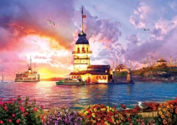 Puzzle ART PUZZLE Panna veža 1000 dielikov
