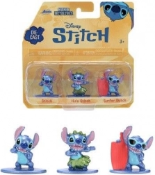 Kovové figúrky STITCH – sada 3 ks (4 cm) od Jada Toys
