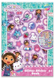 Trblietavé samolepky Gábikin čarovný domček A5, 8 hárkov