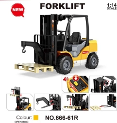 Detský vysokozdvižný vozík 1:14 so svetlami a zvukmi