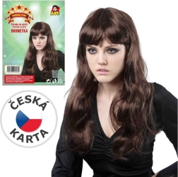 Hnedá detská parochňa Wig