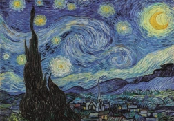 Clementoni Puzzle Múzeum Kolekcie: Hviezdna noc 1000 dielikov