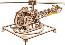Ugears 3D Drevené mechanické puzzle MINI Vrtuľník