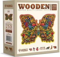 Drevené puzzle WOODEN CITY Kráľovské krídla 250 dielikov