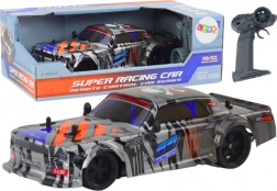 RC športové auto 1:18 sivé