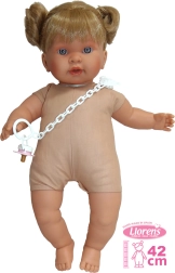 Realistická hovoriaca bábika Llorens Alexandra 42 cm
