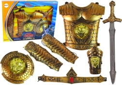 Detský karnevalový kostým rytiera - brnenie