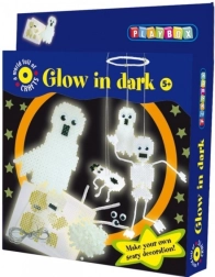 Svietiace zažehlovacie korálky Kostlivci a duchovia 1100ks