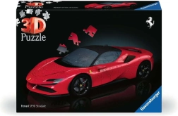 3D puzzle Ferrari SF90 Stradale od Ravensburger, 108 dielikov
