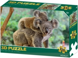 3D puzzle s koalami