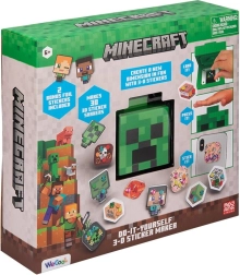 Minecraft 3D výrobník nálepiek Creeper