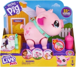 Little Live Pets interaktívne prasiatko Piggly na vôdzke