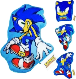 Plyšový vankúš SONIC – 4 motívy, 15 cm