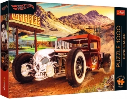 Puzzle 1000 dielikov premium plus Hot Wheels: Bone Shaker Trefl