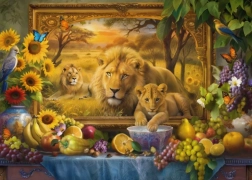 Dino puzzle levy 1000 dielikov