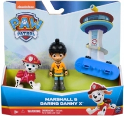 Sada figúrok PAW PATROL Marshall a odvážny Danny X